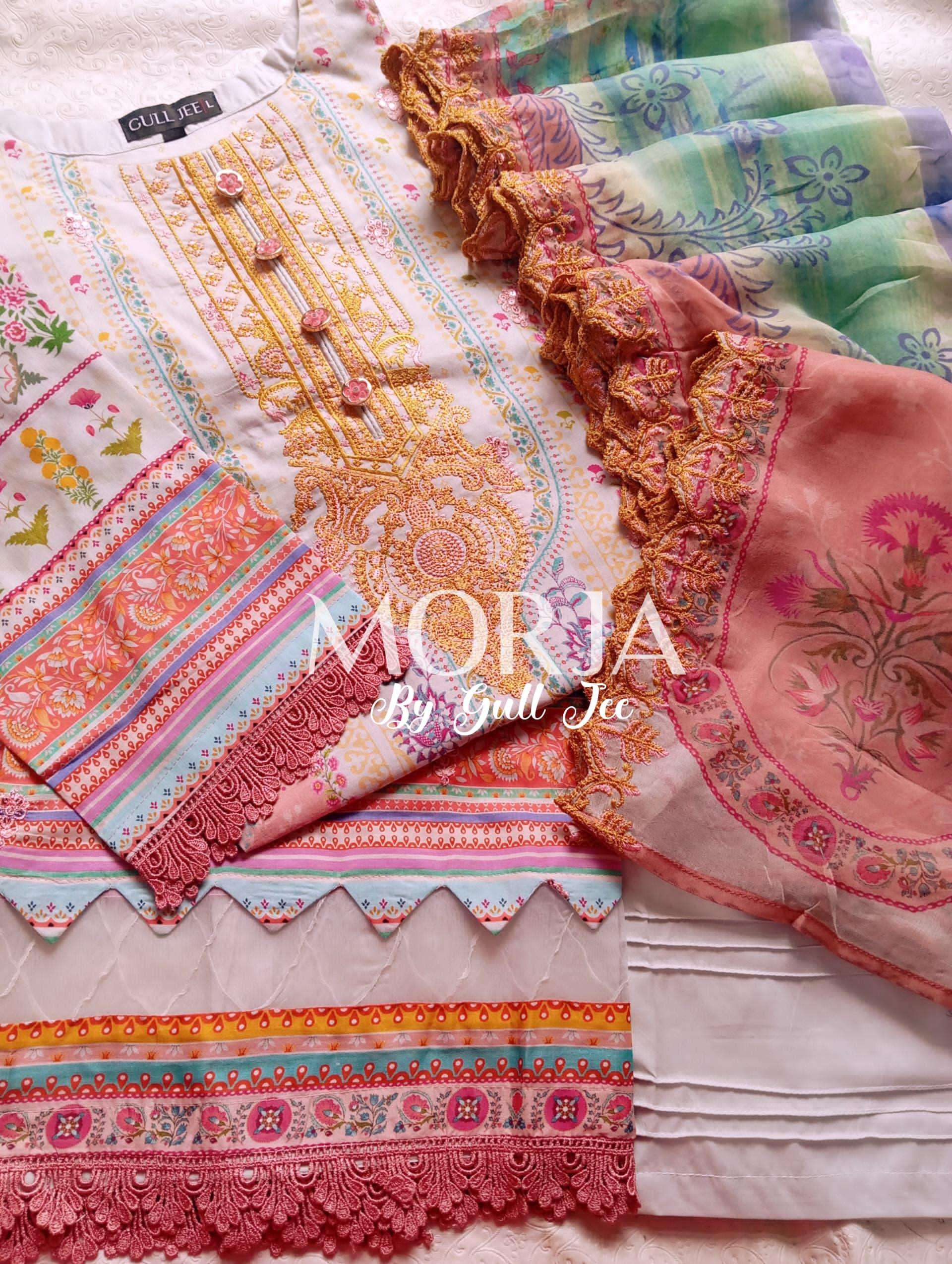 READY TO WEAR STITCHED COLLECTION by GUL JEE LAWNS 